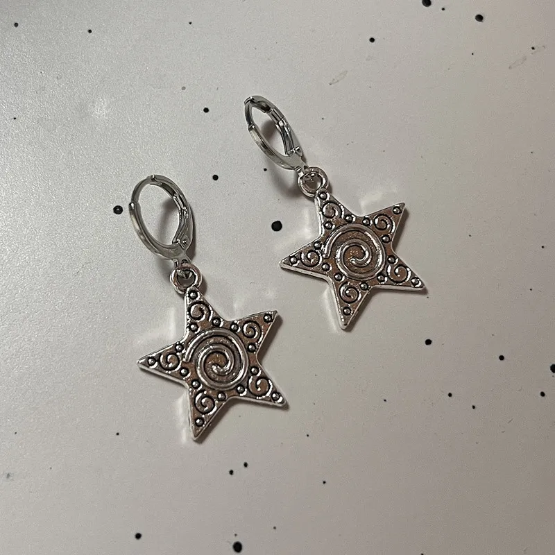 Vintage Goth Silver Color Spir - Women'S Emo Accessories recensione e prezzo