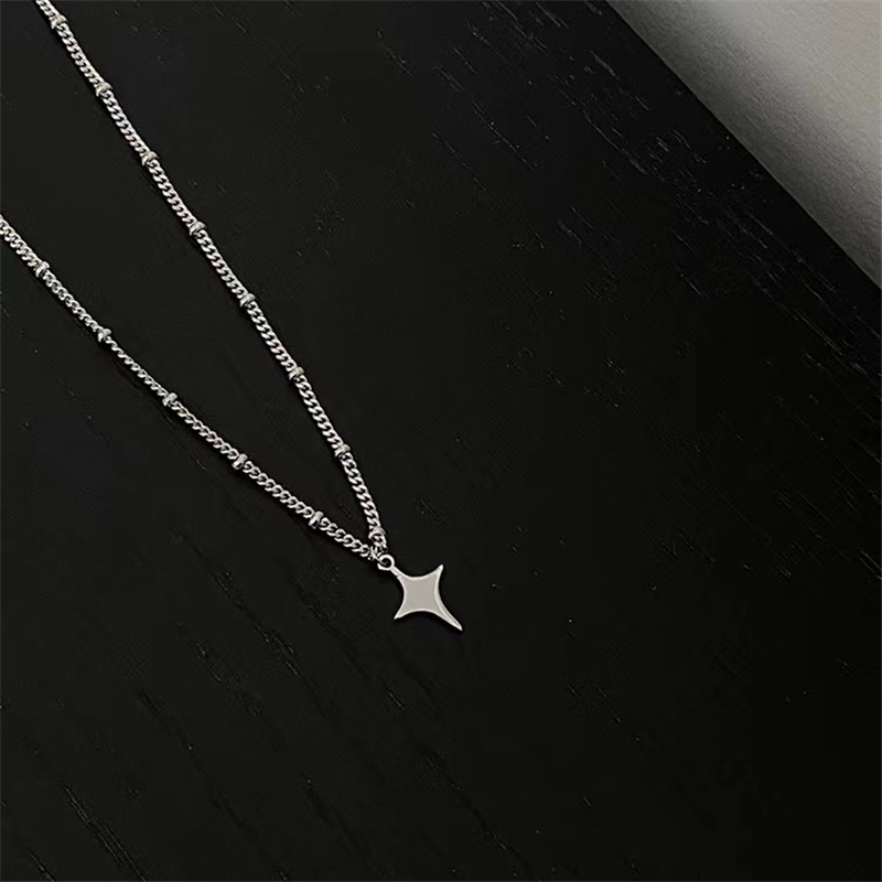 Kpop Goth Silver Color Star Pe - Women'S Emo Accessories recensione e prezzo