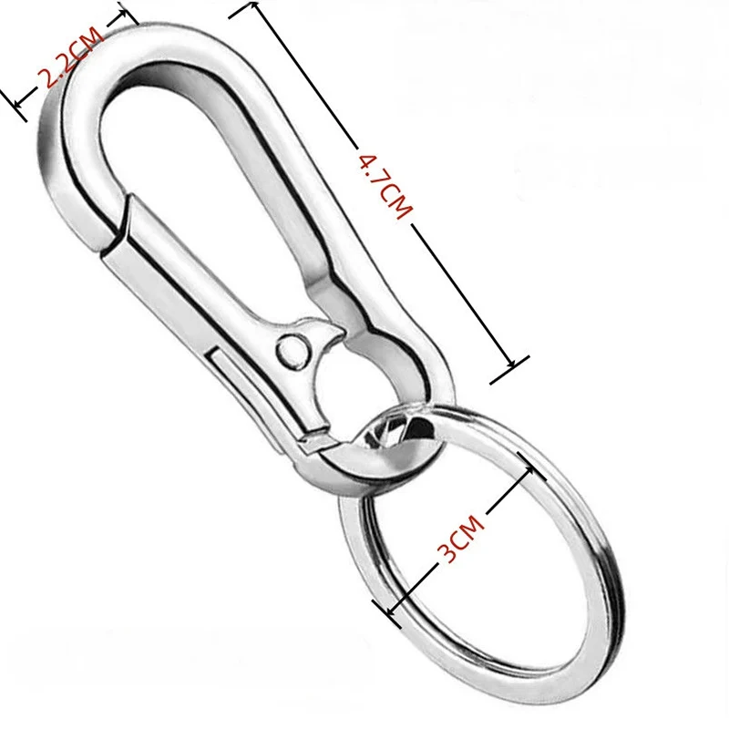 Metal Carabiner Clip Keychain  - Women'S Key Accessories recensione e prezzo