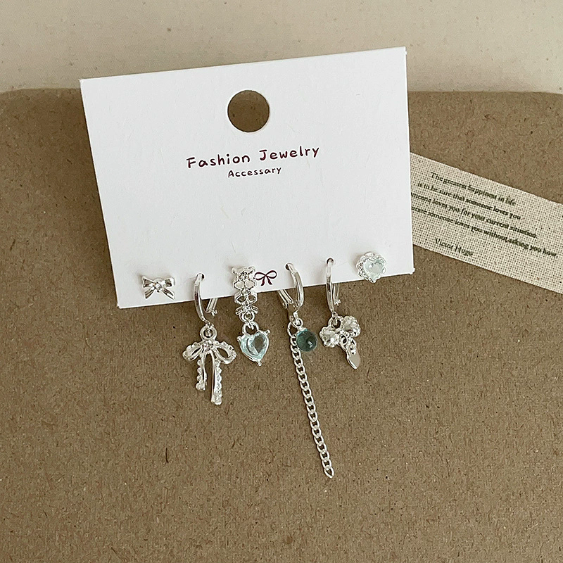6Pcs Set Vintage Aesthetic Sil - Women'S Emo Accessories recensione e prezzo