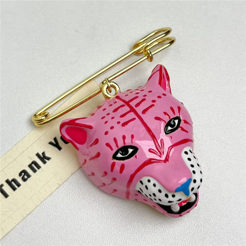 Elegant Enamel Tiger Brooch Pi - Women'S Accessories For Formal Wear recensione e prezzo