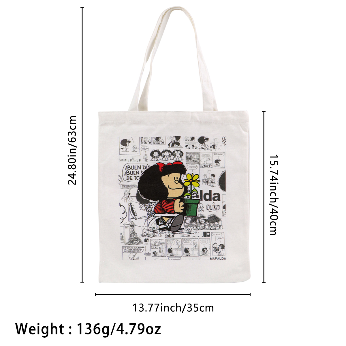 Fashion Canvas Tote Bag Women  - Women'S Accessories Handbags recensione e prezzo