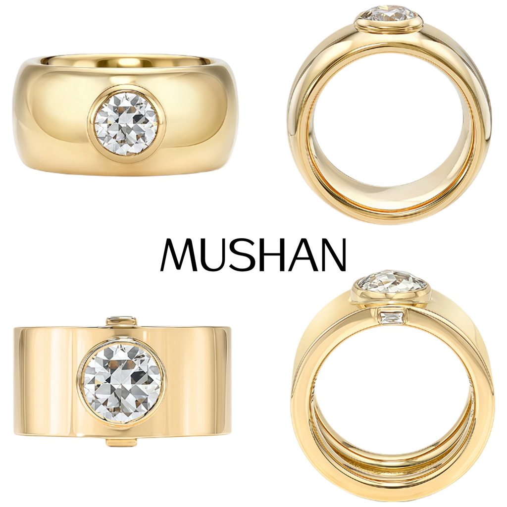 MUSHAN Custom Jewelry 925 Ster - Women'S Accessories Rings recensione e prezzo