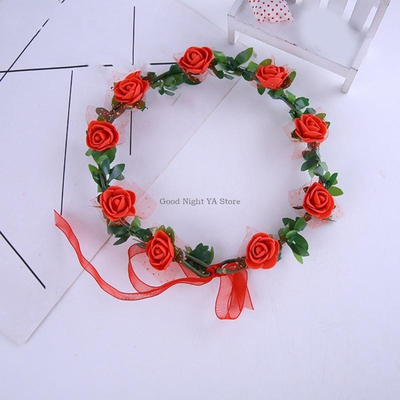  Rose Floral Wreath Headband H - Women Accessories Description recensione e prezzo