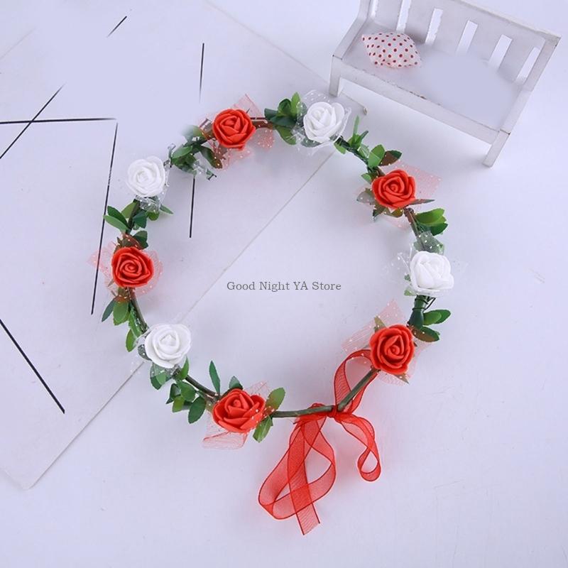  Rose Floral Wreath Headband H - Women Accessories Description recensione e prezzo