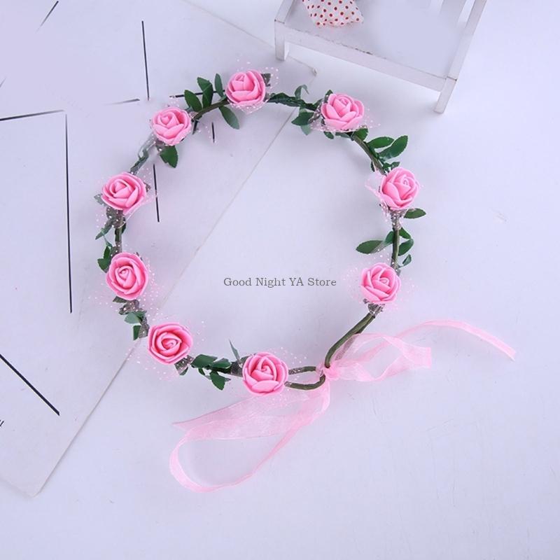  Rose Floral Wreath Headband H - Women Accessories Description recensione e prezzo