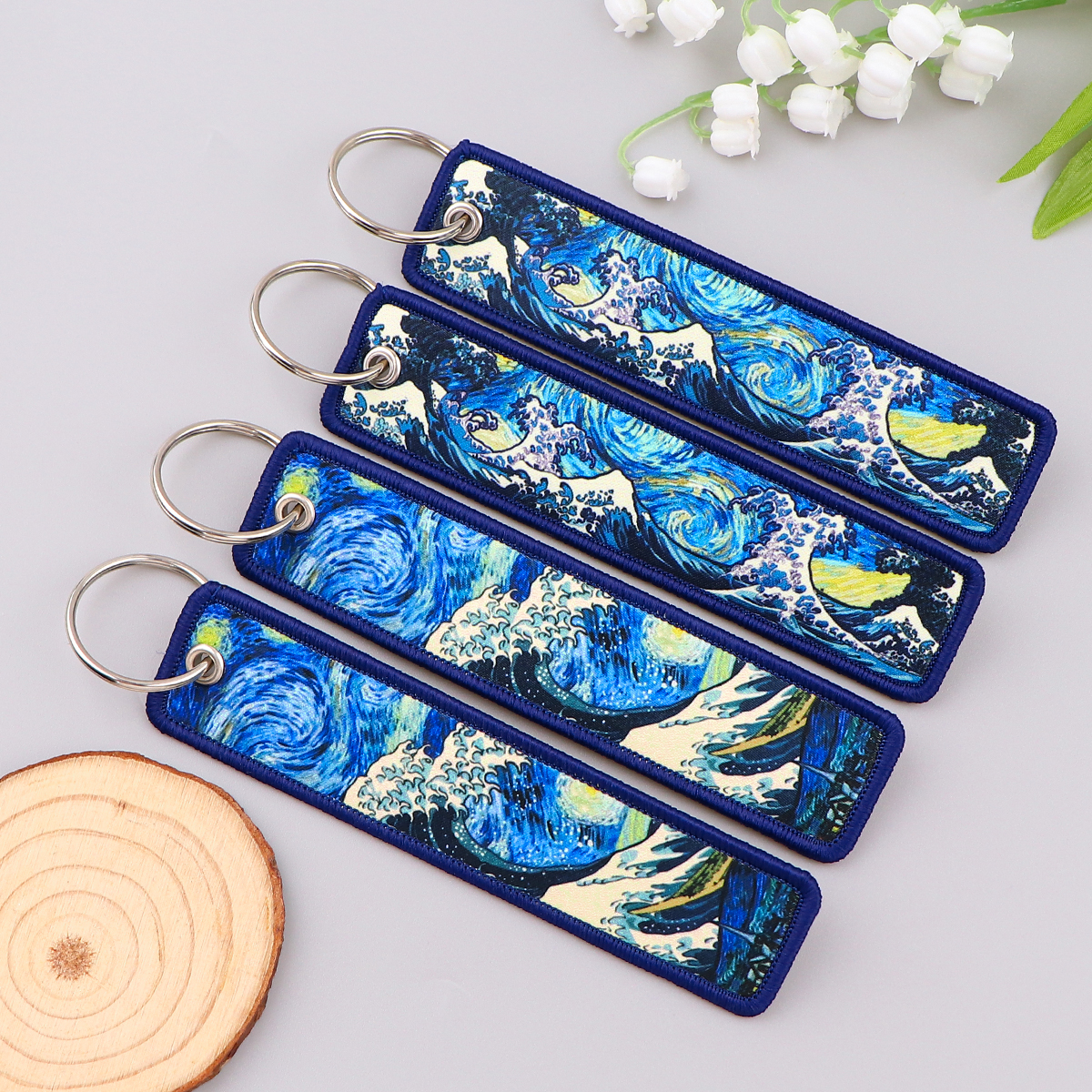 Van Gogh Embroidery Key Fobs K - Women'S Key Accessories recensione e prezzo