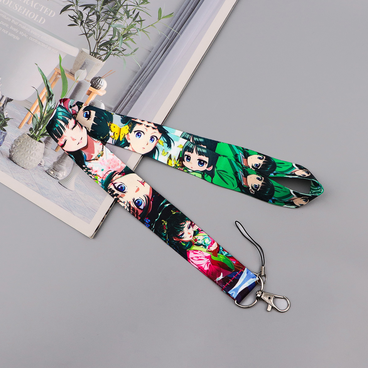 Cute Anime Girl Lanyard Neck S - Women'S Key Accessories recensione e prezzo