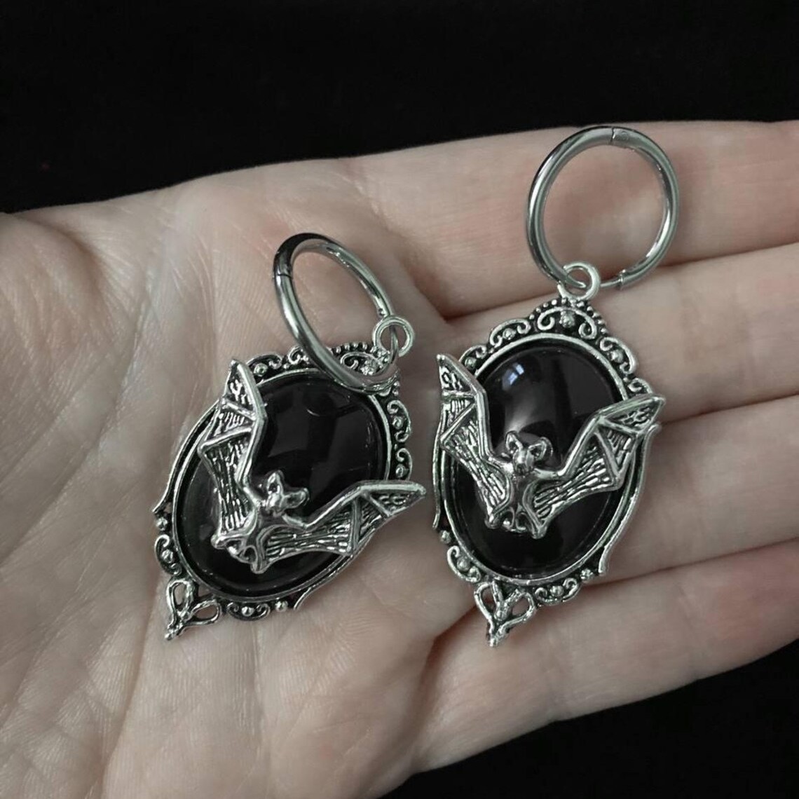 Vampire bat earrings,Gothic je - Women'S Vampire Accessories recensione e prezzo