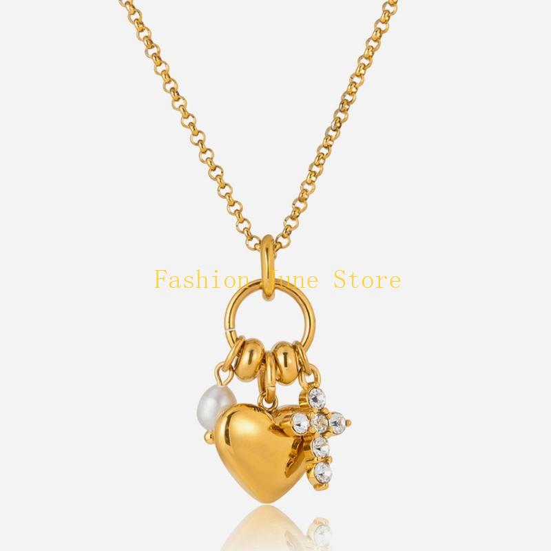 N5KA Adjustable Chain Heart Cr - Women Accessories Meaning recensione e prezzo