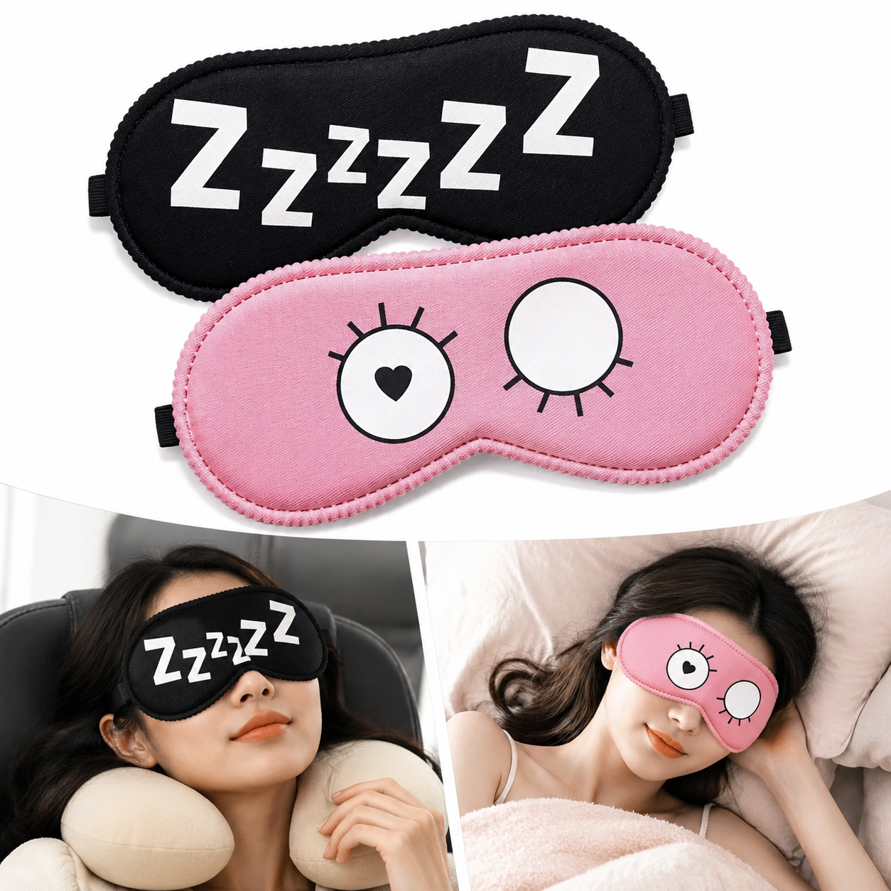 Cartoon Eye Mask. Students Wea - Women Accessories For Gift recensione e prezzo