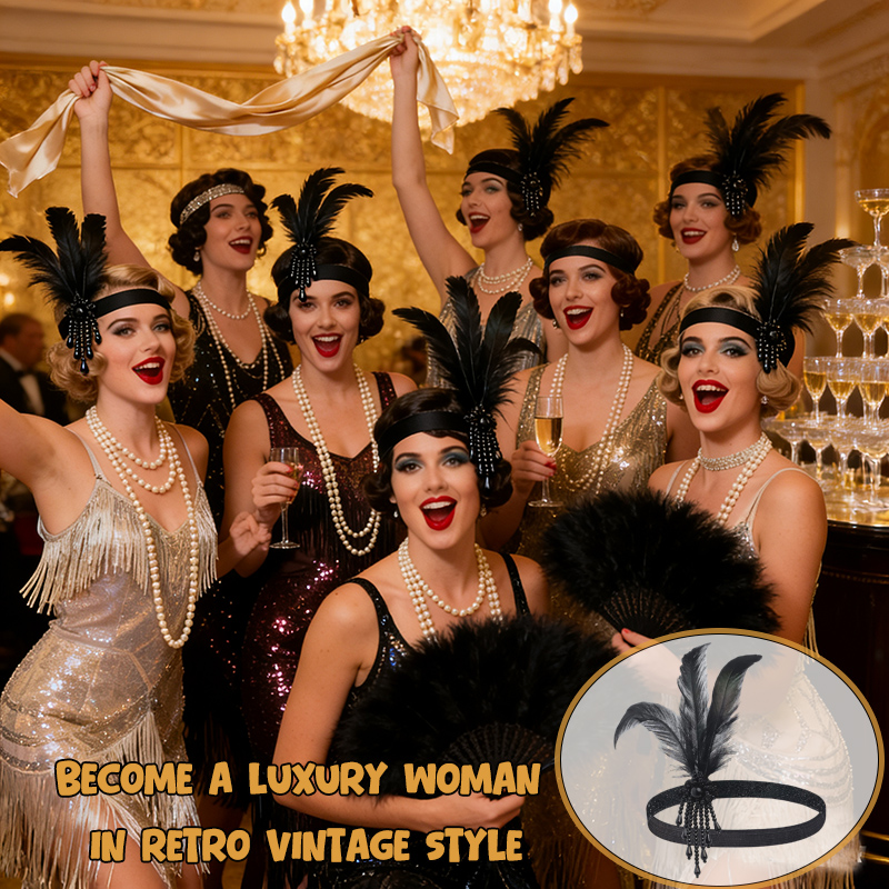 6-48PCS 1920s Flapper Headband - Women'S Accessories In The 1920S recensione e prezzo