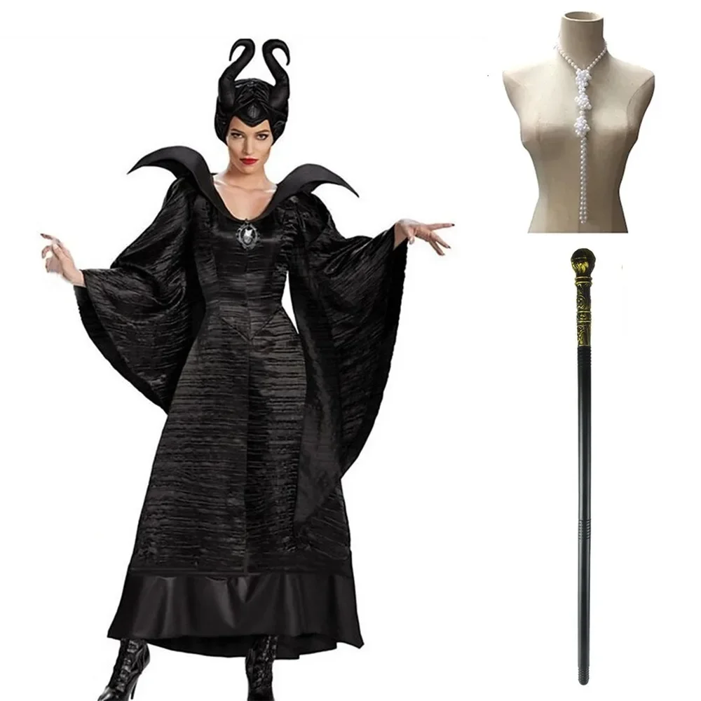 Maleficent Witch Costume Dark  - Women'S Vampire Accessories recensione e prezzo