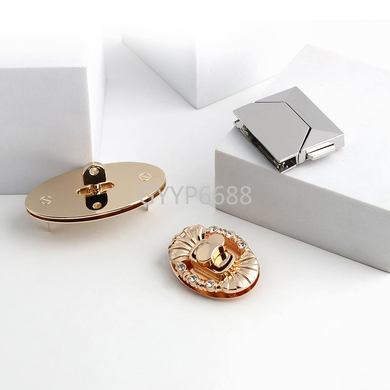 2-5-20Sets Oval Metal Turn Loc - Women Accessories Description recensione e prezzo