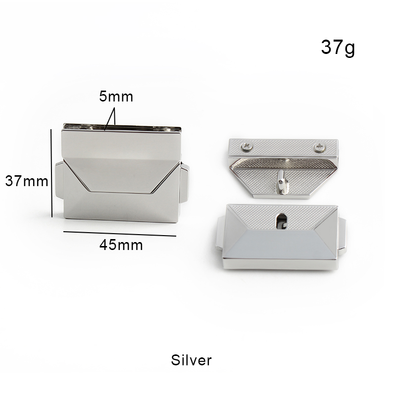 2-5-20Sets Oval Metal Turn Loc - Women Accessories Description recensione e prezzo