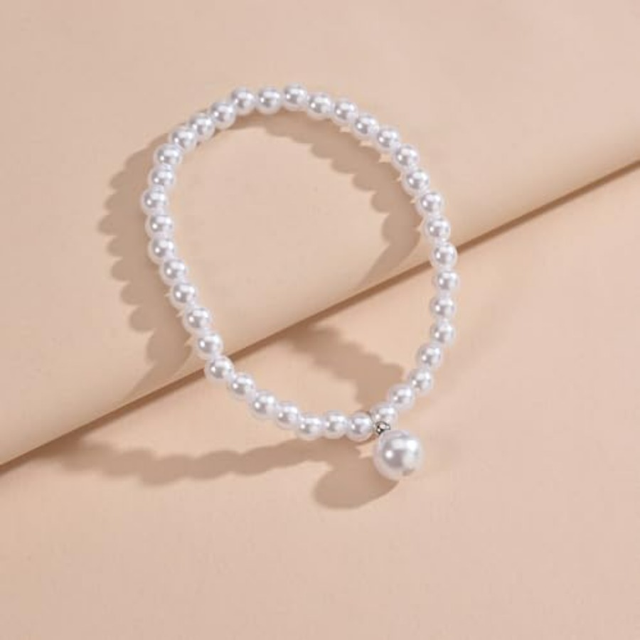 Boho White Dangle Anklet Beade - Beaded Anklet Chain recensione e prezzo