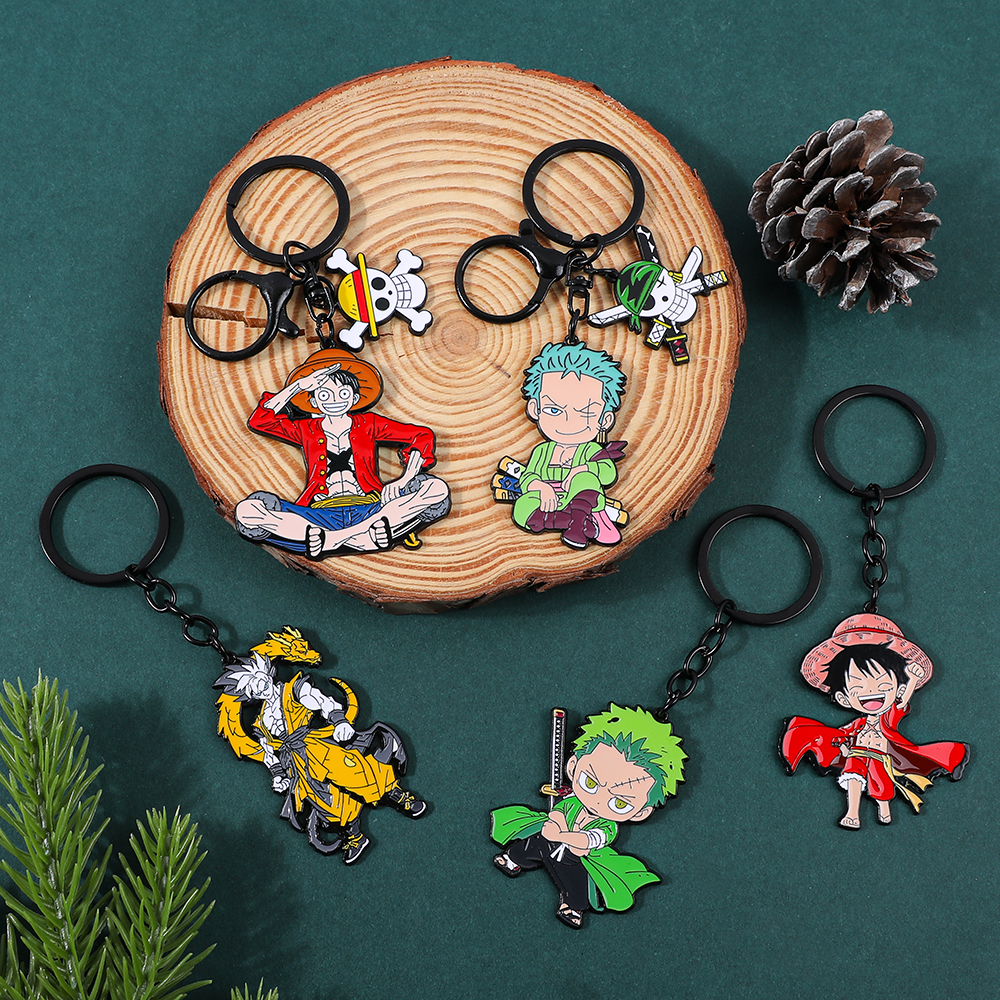 One Piece Anime Keychain Featu - Women'S Key Accessories recensione e prezzo
