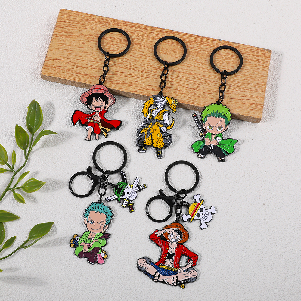 One Piece Anime Keychain Featu - Women'S Key Accessories recensione e prezzo