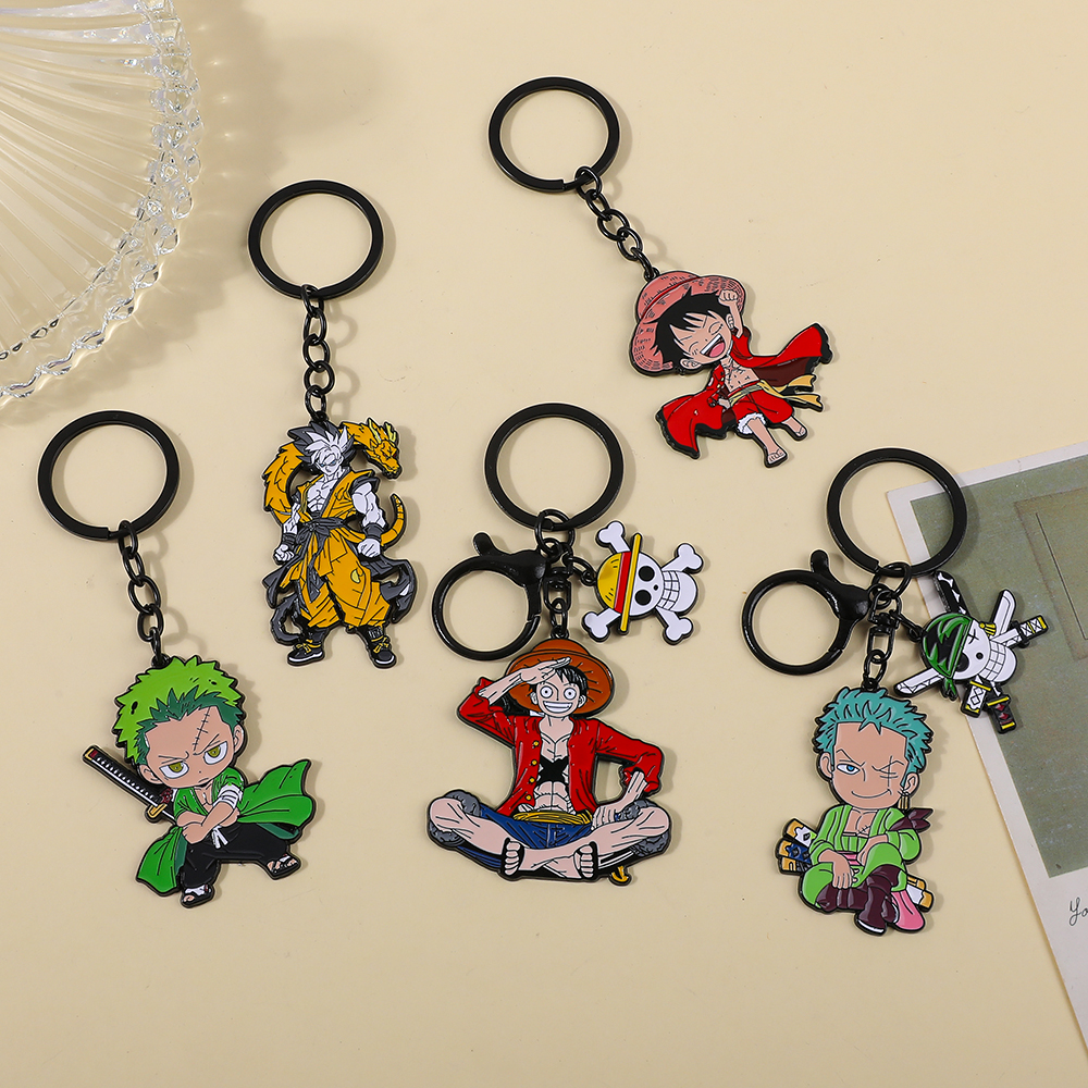 One Piece Anime Keychain Featu - Women'S Key Accessories recensione e prezzo