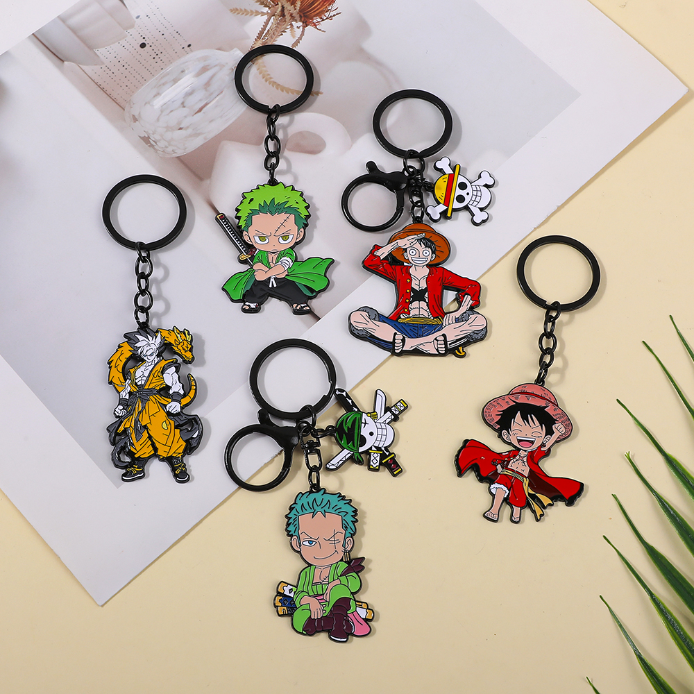 One Piece Anime Keychain Featu - Women'S Key Accessories recensione e prezzo