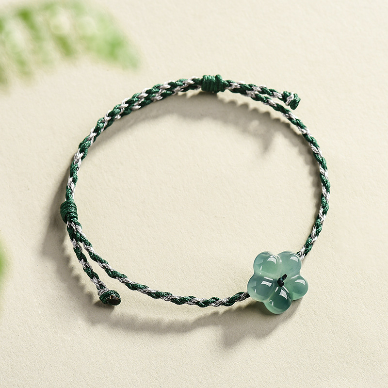 Burmese Jadeite Flower Bracele - Accessories Woman recensione e prezzo