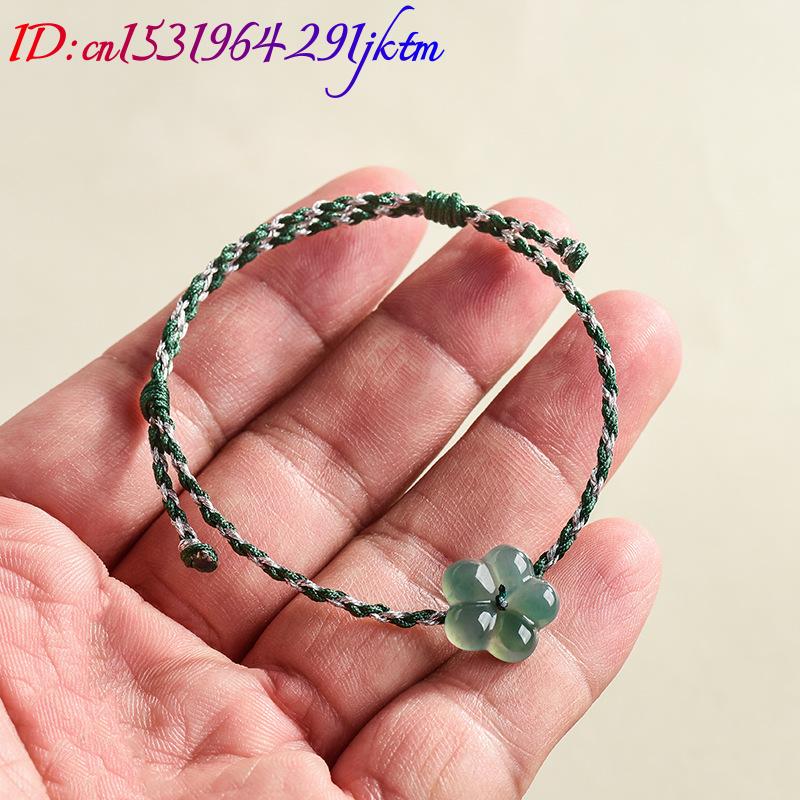Burmese Jadeite Flower Bracele - Accessories Woman recensione e prezzo