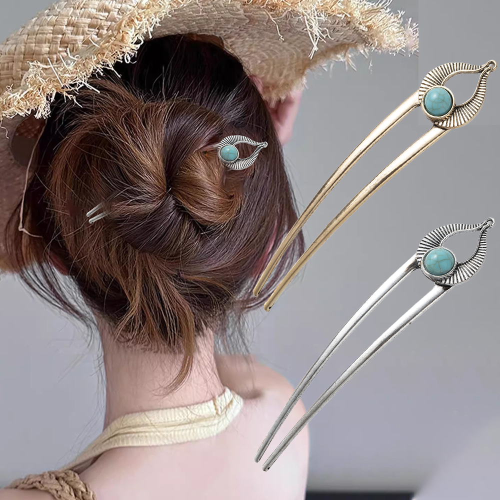 Egypt Turquoise U Shape Hair F - Women Knight Accessories recensione e prezzo