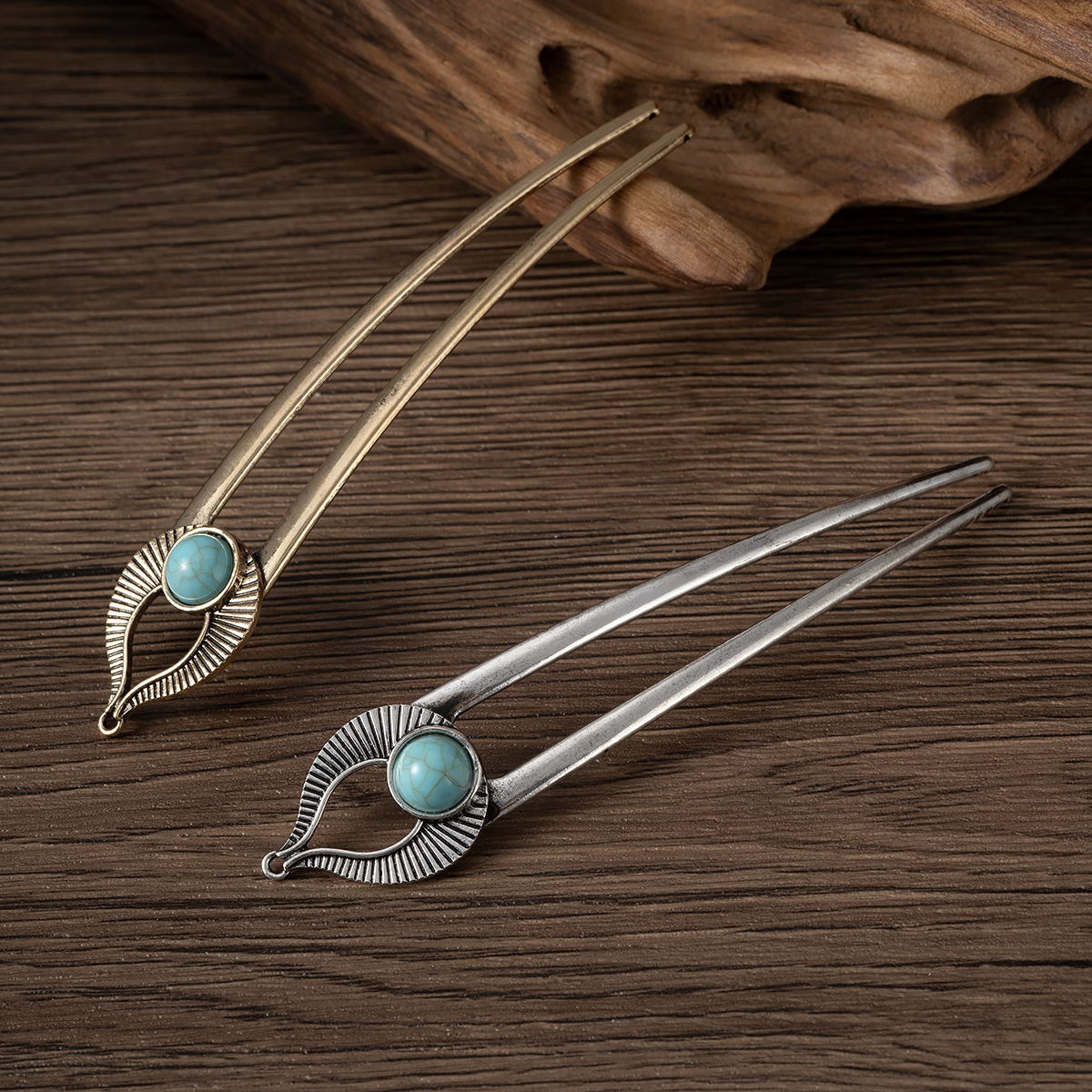 Egypt Turquoise U Shape Hair F - Women Knight Accessories recensione e prezzo