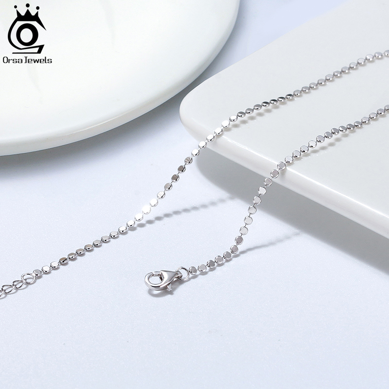 ORSA JEWELS Genuine 925 Sterli - Beaded Anklet Chain recensione e prezzo