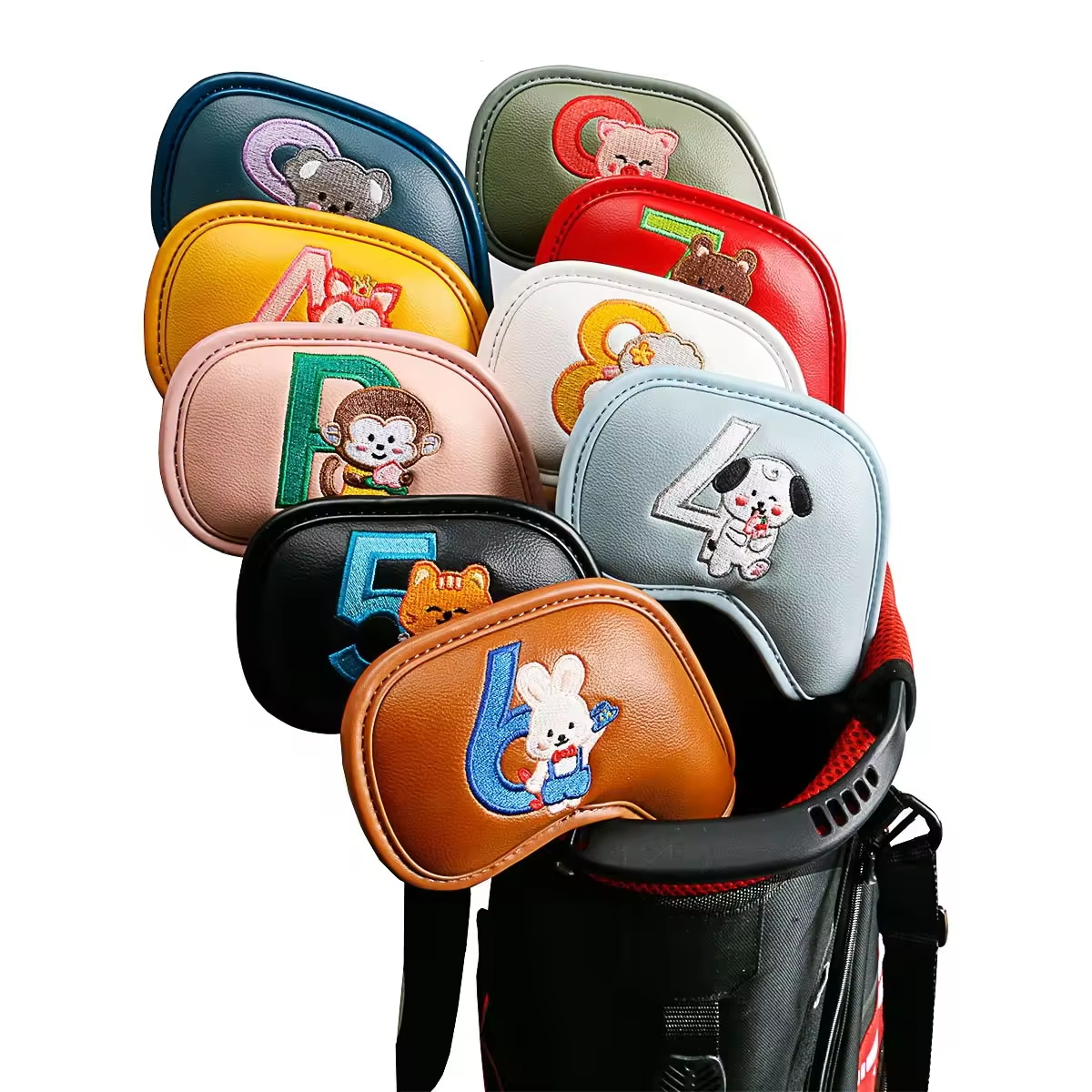 9Pcs Cute Cartoon Animal Golf  - Women Accessories For Gift recensione e prezzo