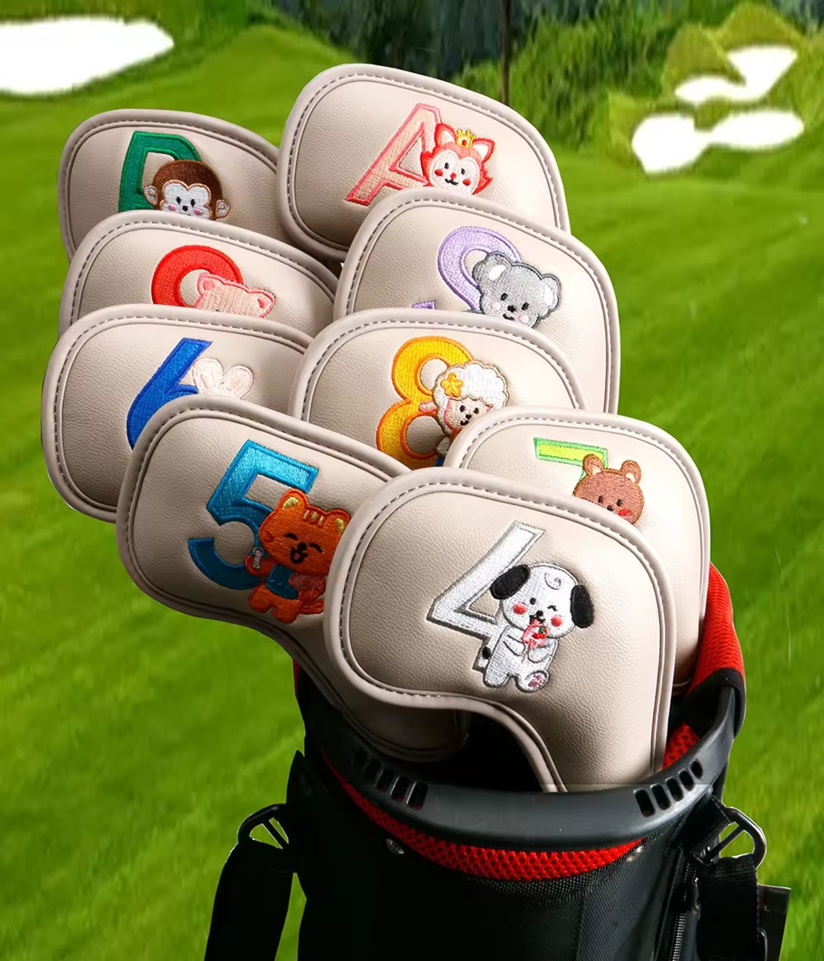 9Pcs Cute Cartoon Animal Golf  - Women Accessories For Gift recensione e prezzo