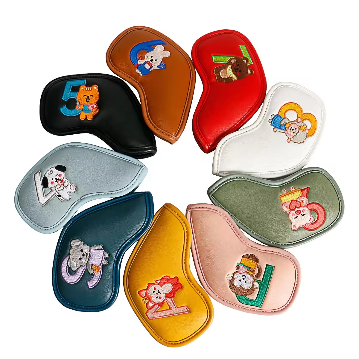9Pcs Cute Cartoon Animal Golf  - Women Accessories For Gift recensione e prezzo