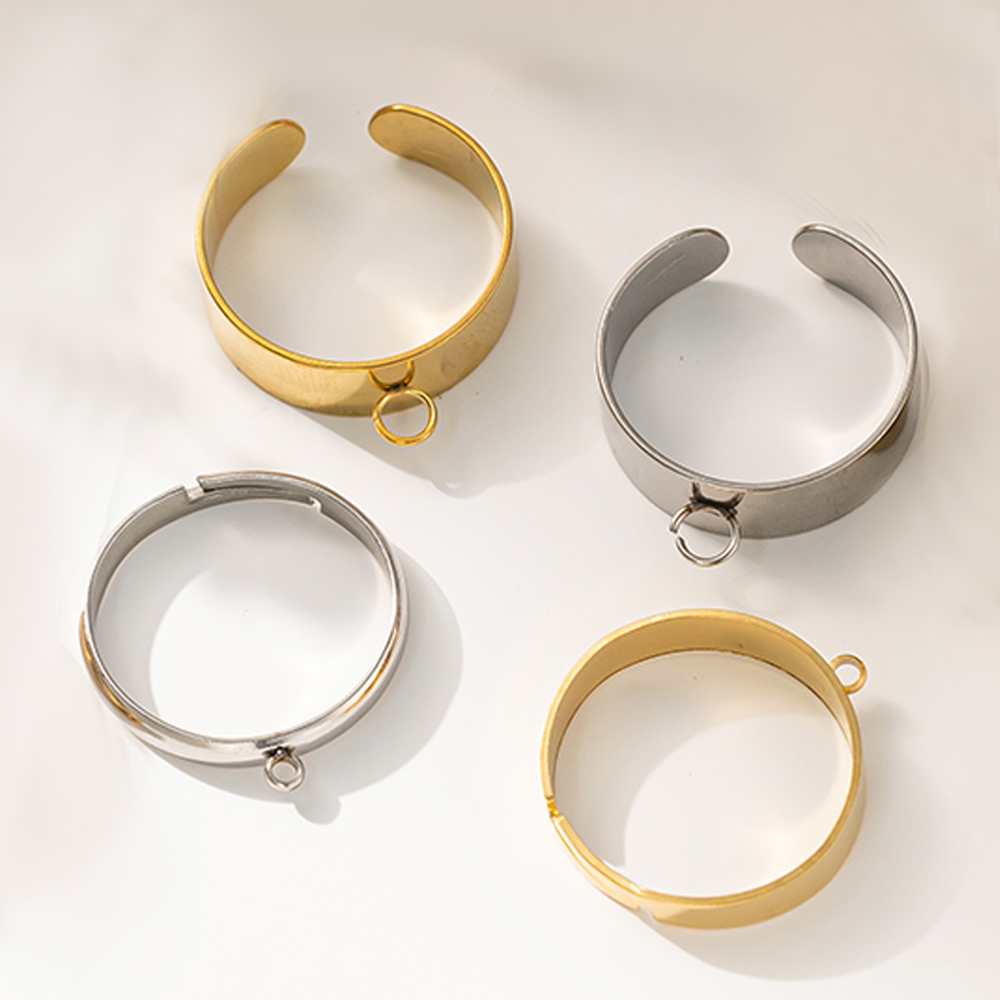 5pcs/Lot Stainless Steel Gold  - Women'S Accessories Rings recensione e prezzo