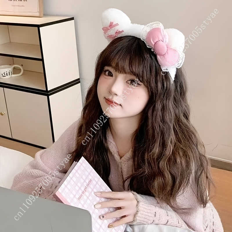 Hello Kitty Pink Bow Plush Hea - Accessories Woman recensione e prezzo