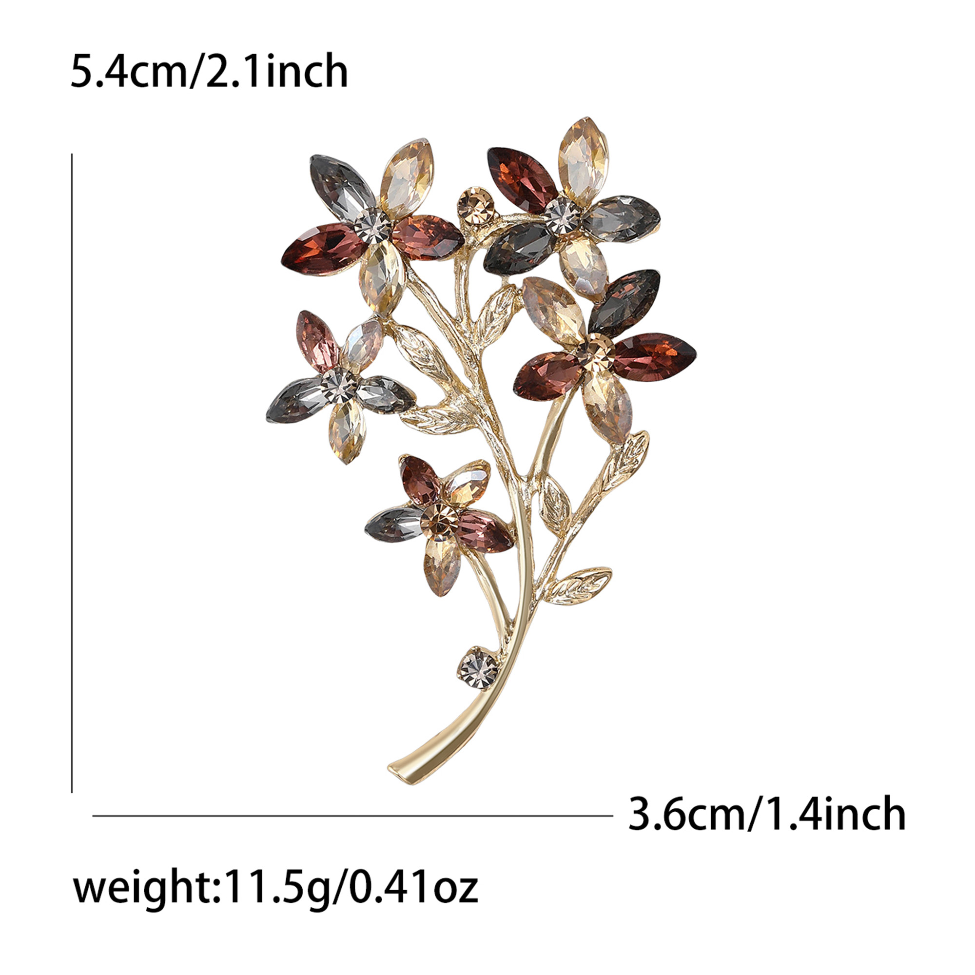 Beaut&Berry Luxury Rhinestone  - Women Accessories Bouquet recensione e prezzo