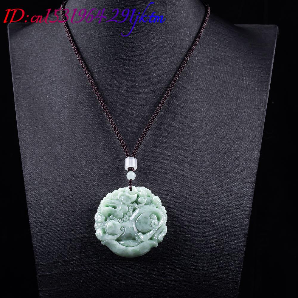 Natural Myanmar Jadeite Pixiu  - Accessories Woman recensione e prezzo
