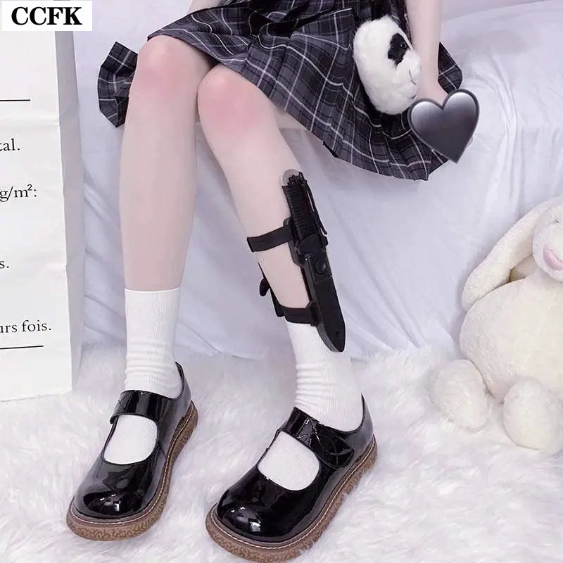 Goth Leg Ring Kawaii Knife Pro - Women'S Emo Accessories recensione e prezzo