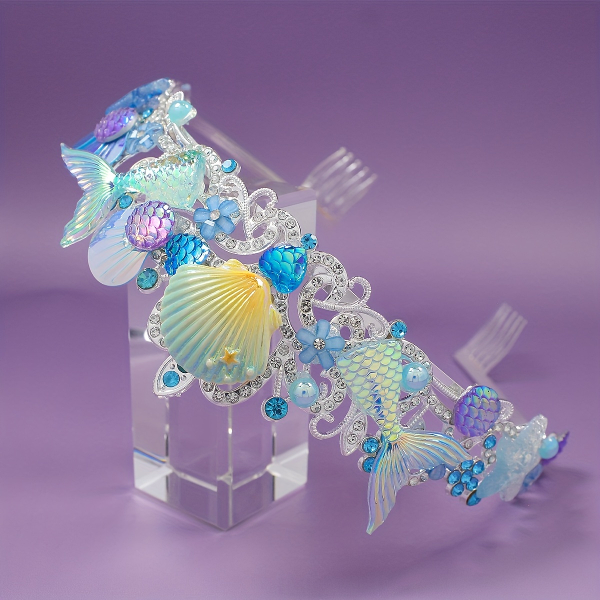 2025 New Mermaid Hair Comb Cro - Women Accessories For Gift recensione e prezzo